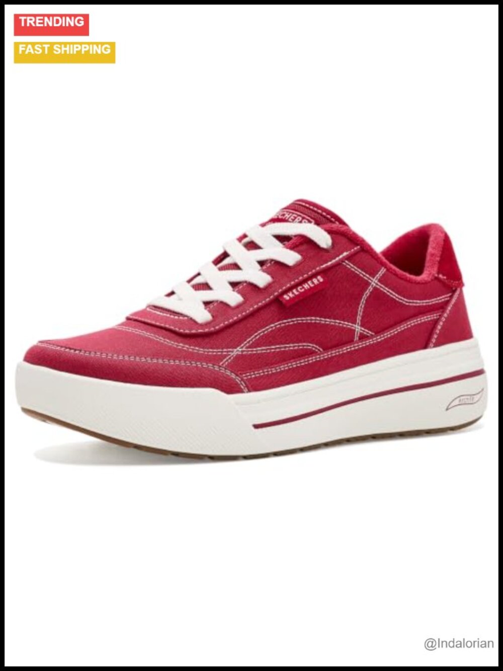 Skechers Arch Fit Arcade Hi Slip-On Canvas Sneaker